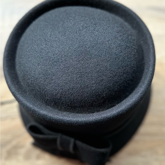 Scala Pronto Black 100% Wool Hat One Size EUC - Picture 8 of 13